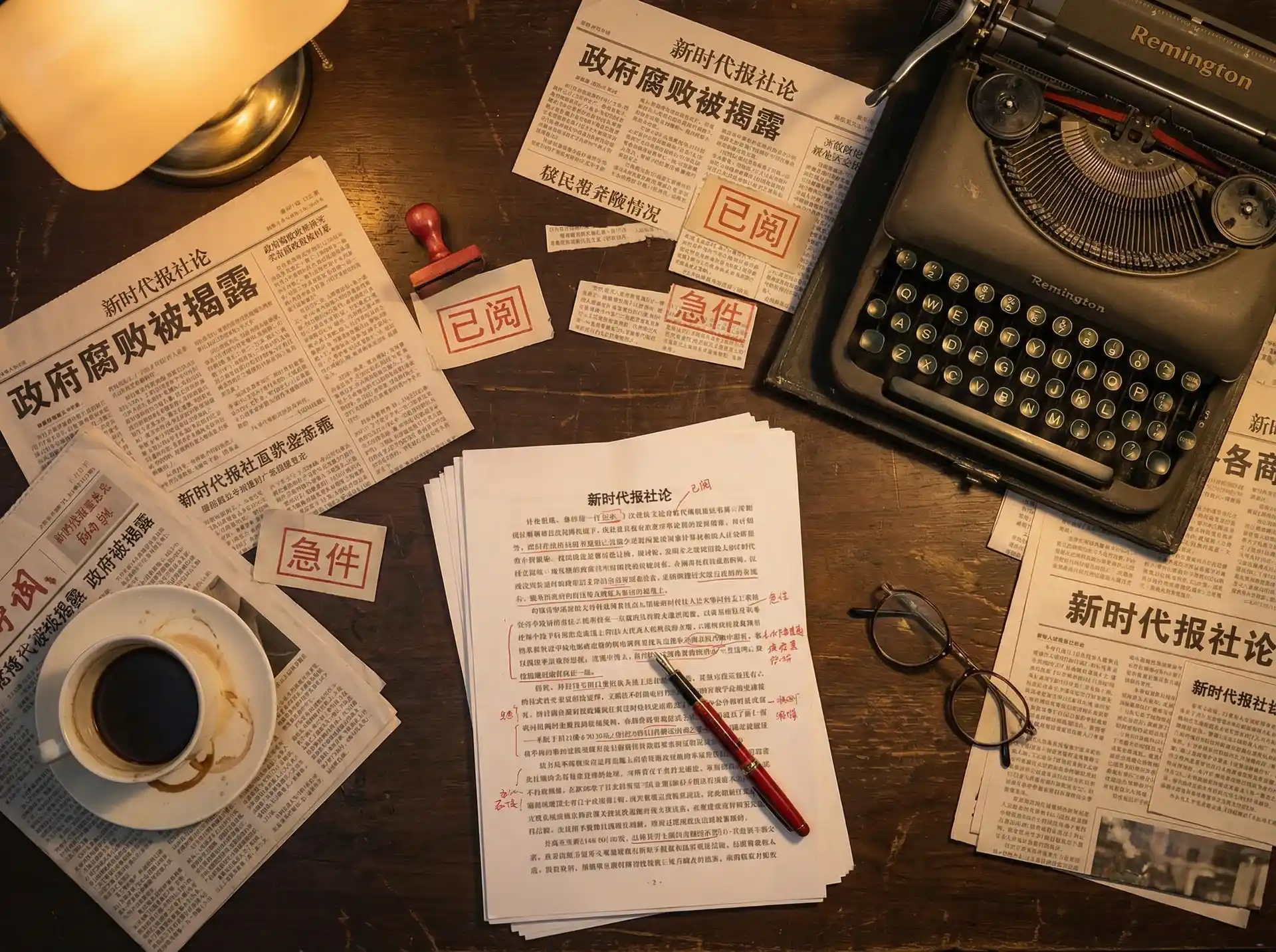 黑料51 - 报社编辑部工作场景